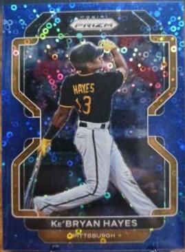Ke'Bryan Hayes [Blue Mojo Prizm] #143
