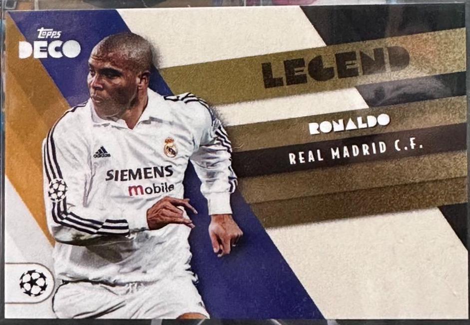 Ronaldo #RONA Soccer Cards 2022 Topps Deco UEFA Champions League & Europa League