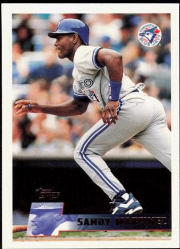 Sandy Martinez #321 Baseball Cards 1996 Topps