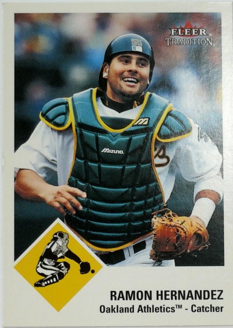 Ramon Hernandez #154 Baseball Cards 2003 Fleer Tradition