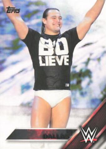 Bo Dallas #7 Wrestling Cards 2016 Topps WWE