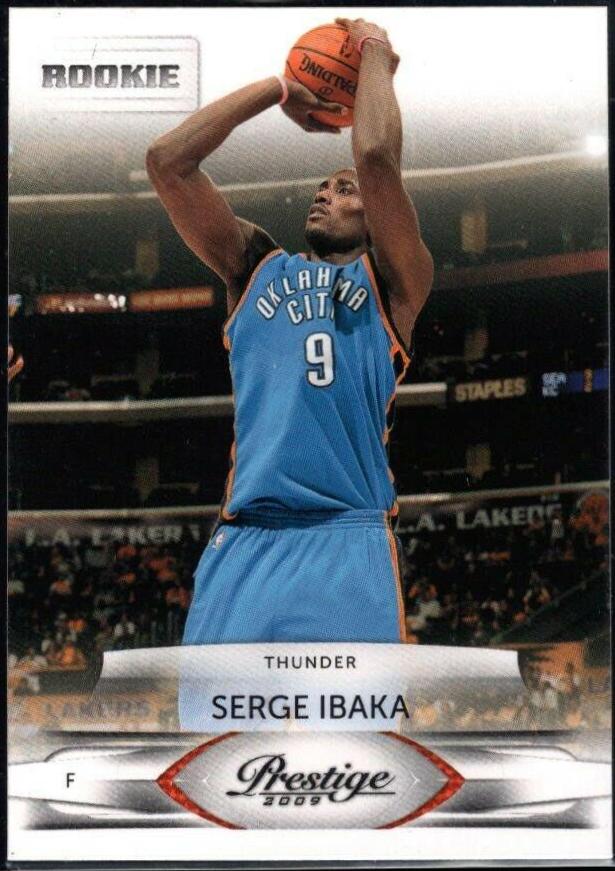 Serge Ibaka #253 Basketball Cards 2009 Panini Prestige