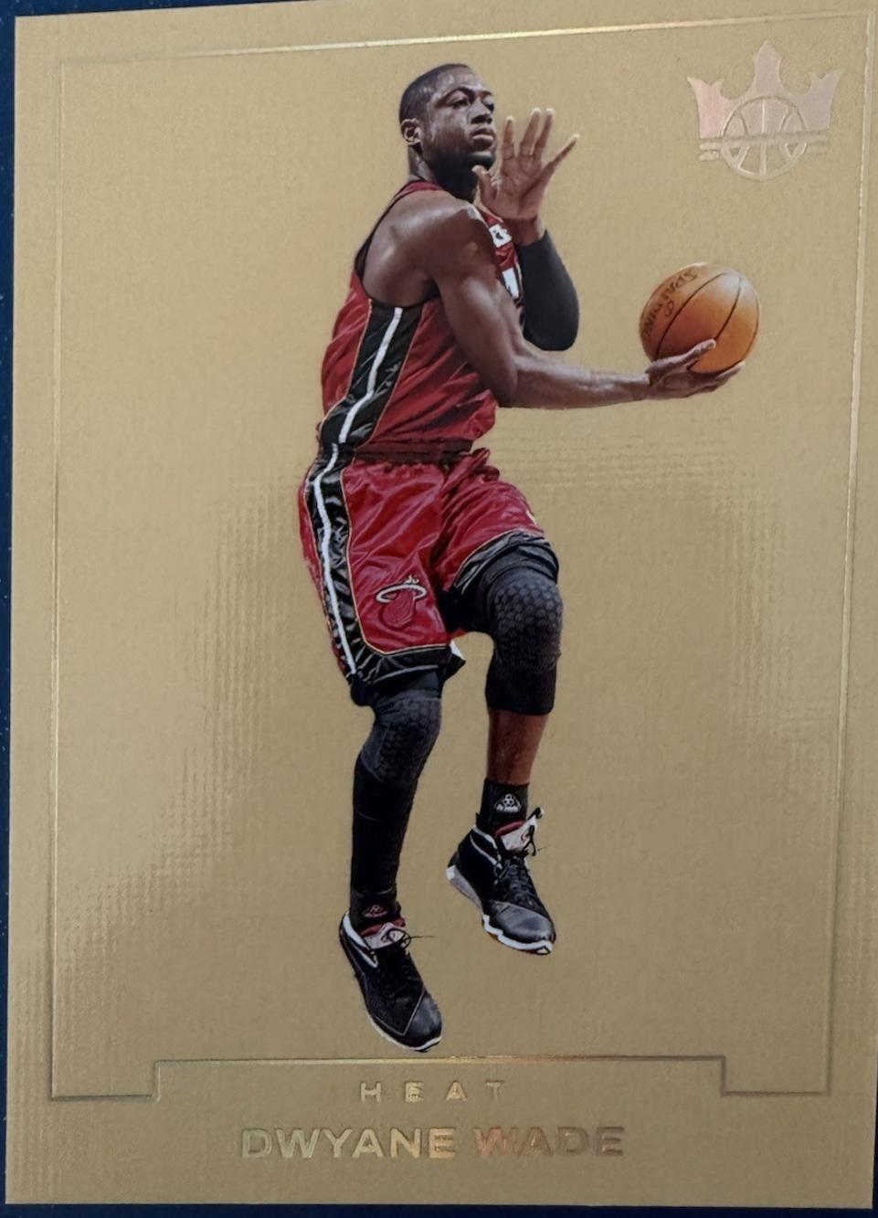 Dwyane Wade #26 Basketball Cards 2024 Panini Court Kings Blank Slate