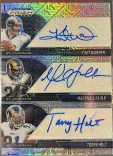 Kurt Warner / Marshall Faulk / Torry Holt