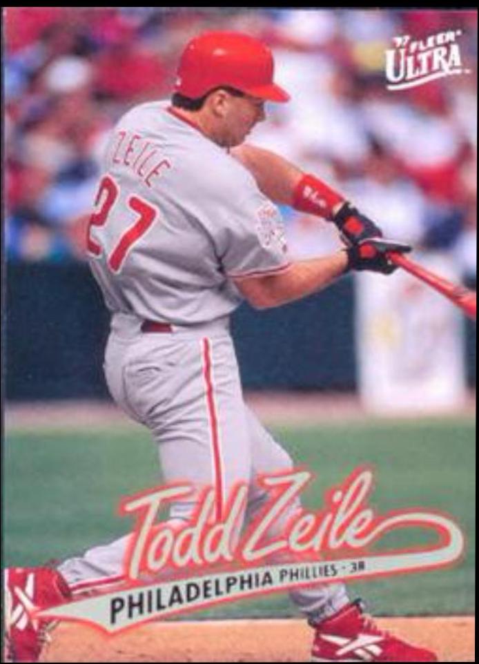 Todd Zeile #257 Baseball Cards 1997 Ultra