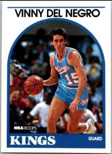 Vinny Del Negro #6 Basketball Cards 1989 Hoops