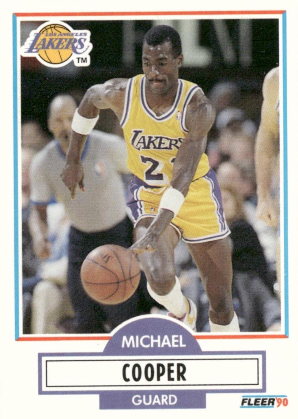 Michael Cooper #90 1990-91 Fleer Basketball