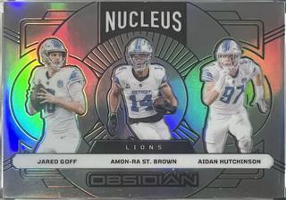 Aidan Hutchinson / Amon-Ra St. Brown / Jared Goff
