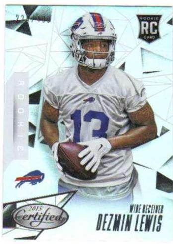 Dezmin Lewis [Mirror Silver] #140