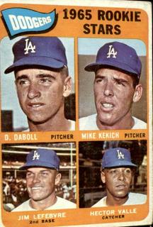 Dodgers 1965 Rookie Stars