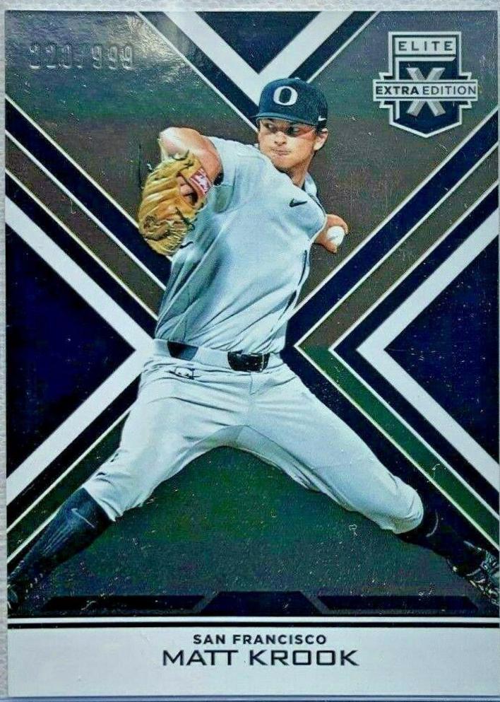 Matt Krook #108 2016 Panini Elite Extra Edition Baseball