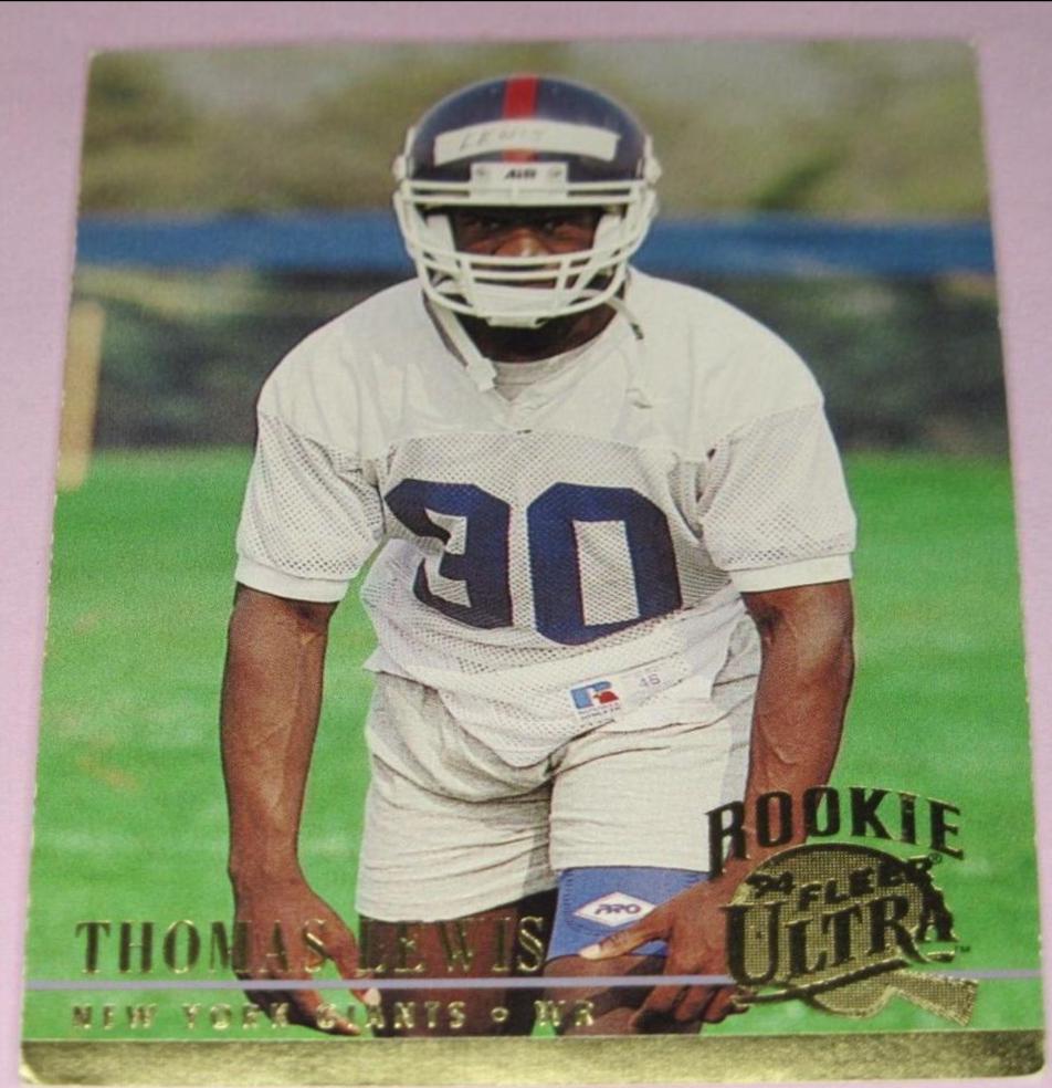 Thomas Lewis #224 Football Cards 1994 Ultra