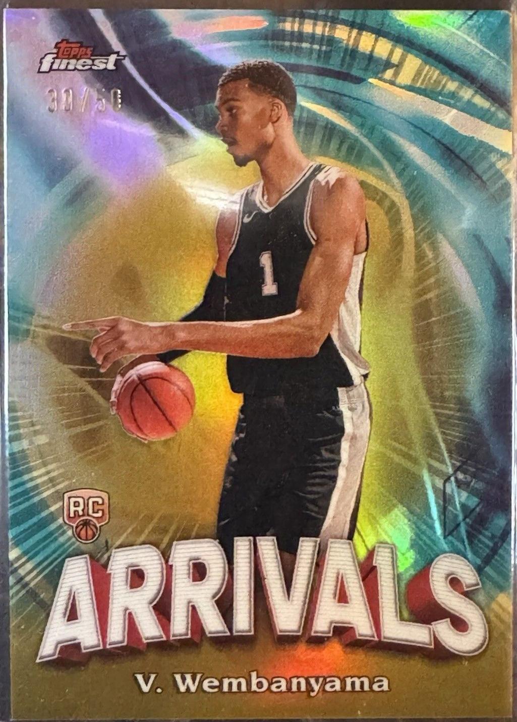 Victor Wembanyama [Gold Refracor] #A-6