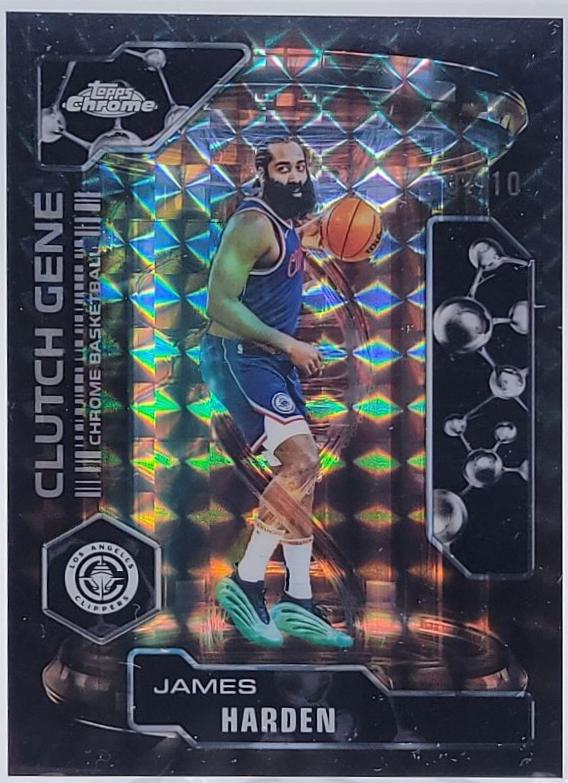 James Harden [Refractor Black Geometric] #CG-15
