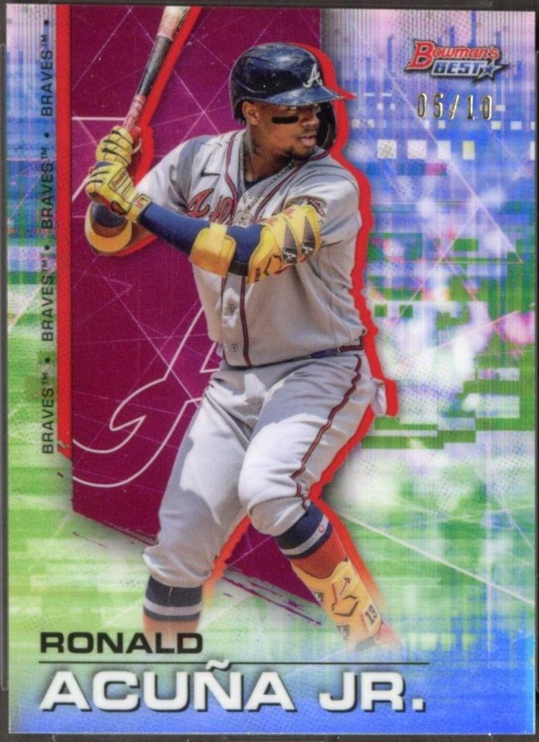 Ronald Acuna Jr. [Red Refractor] #52