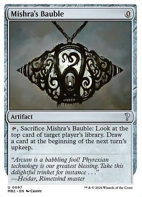 Mishra's Bauble #97 Magic Mystery Booster 2