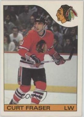 Curt Fraser #3 Hockey Cards 1985 O-Pee-Chee