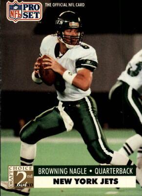 Browning Nagle #763 Football Cards 1991 Pro Set