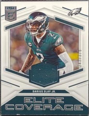 Darius Slay Jr. #3 Football Cards 2023 Panini Donruss Elite Coverage
