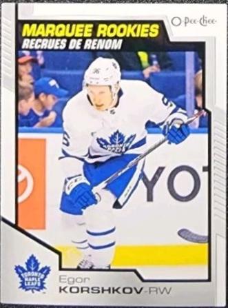 Egor Korshkov #516 Hockey Cards 2020 O Pee Chee