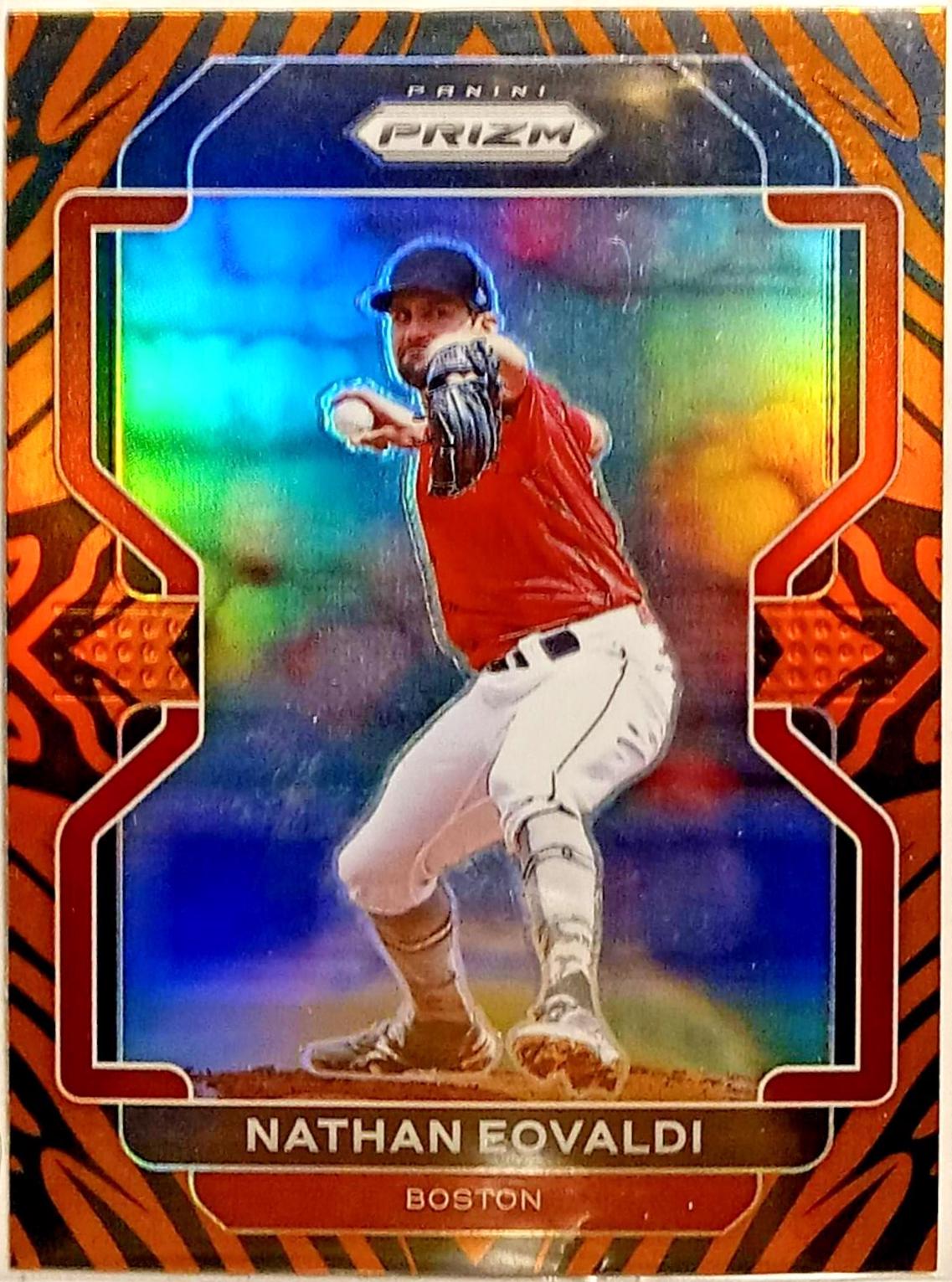 Nathan Eovaldi [Tiger Stripe Prizm] #45