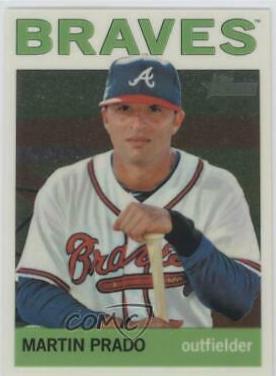 Martin Prado #HC14 Baseball Cards 2013 Topps Heritage Chrome