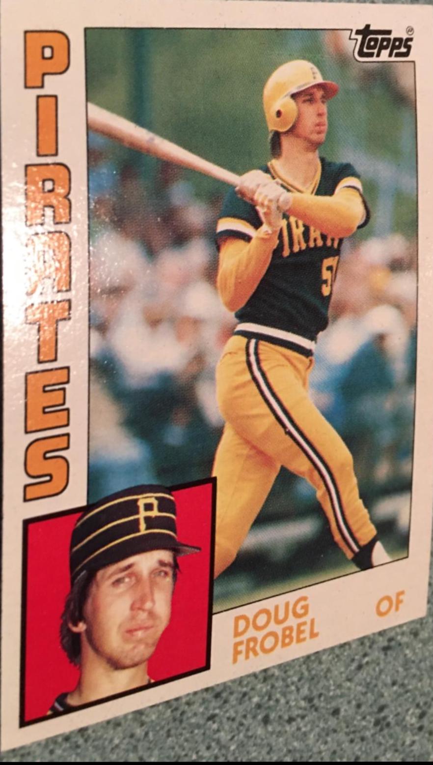 Doug Frobel #264 Baseball Cards 1984 Topps