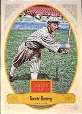 Swede Risberg #14 Baseball Cards 2012 Panini Golden Age