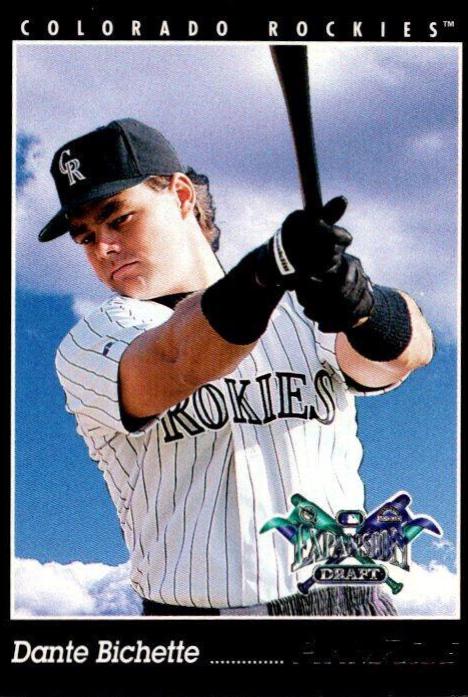 Dante Bichette #232 Baseball Cards 1993 Pinnacle