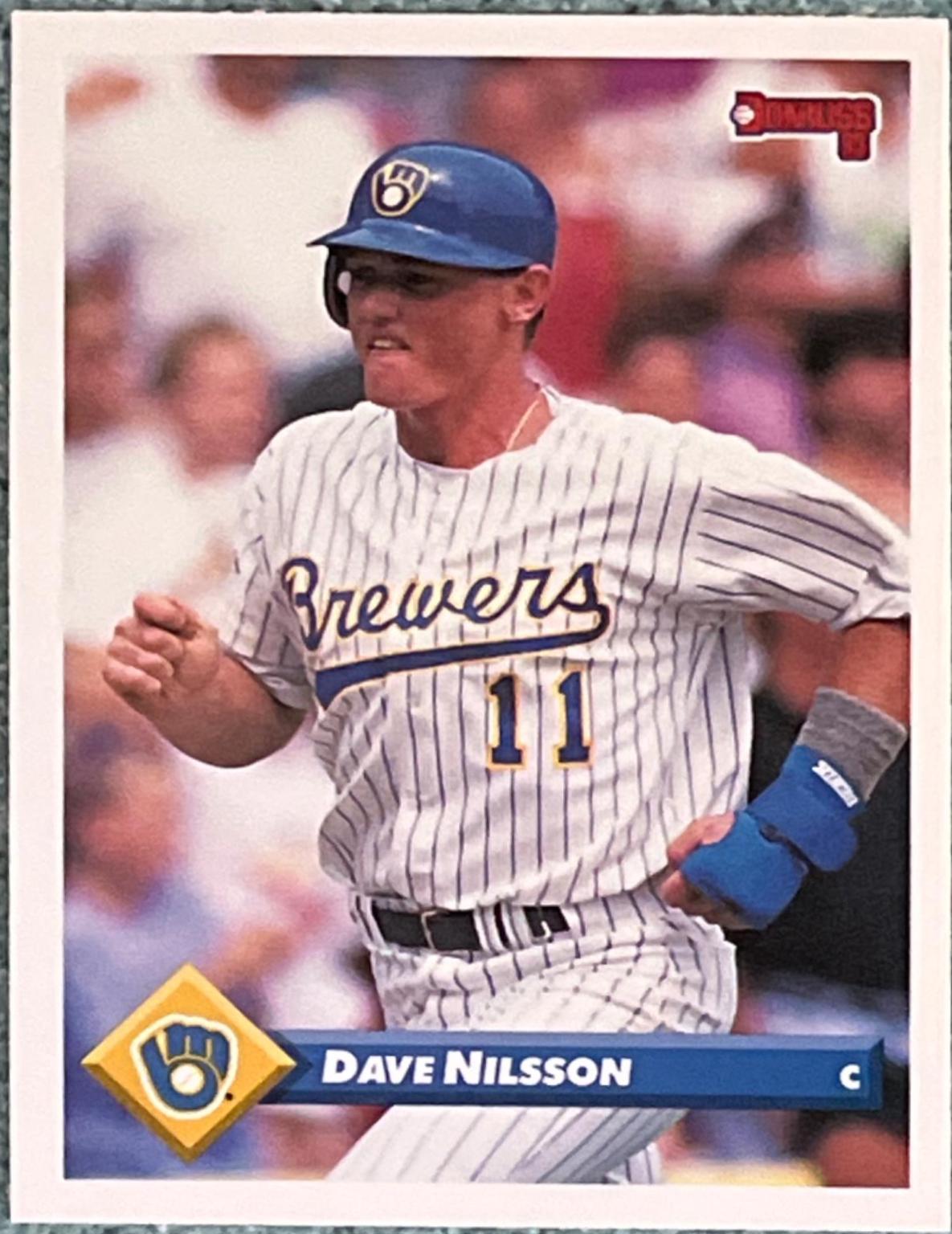Dave Nilsson #235 Baseball Cards 1993 Donruss