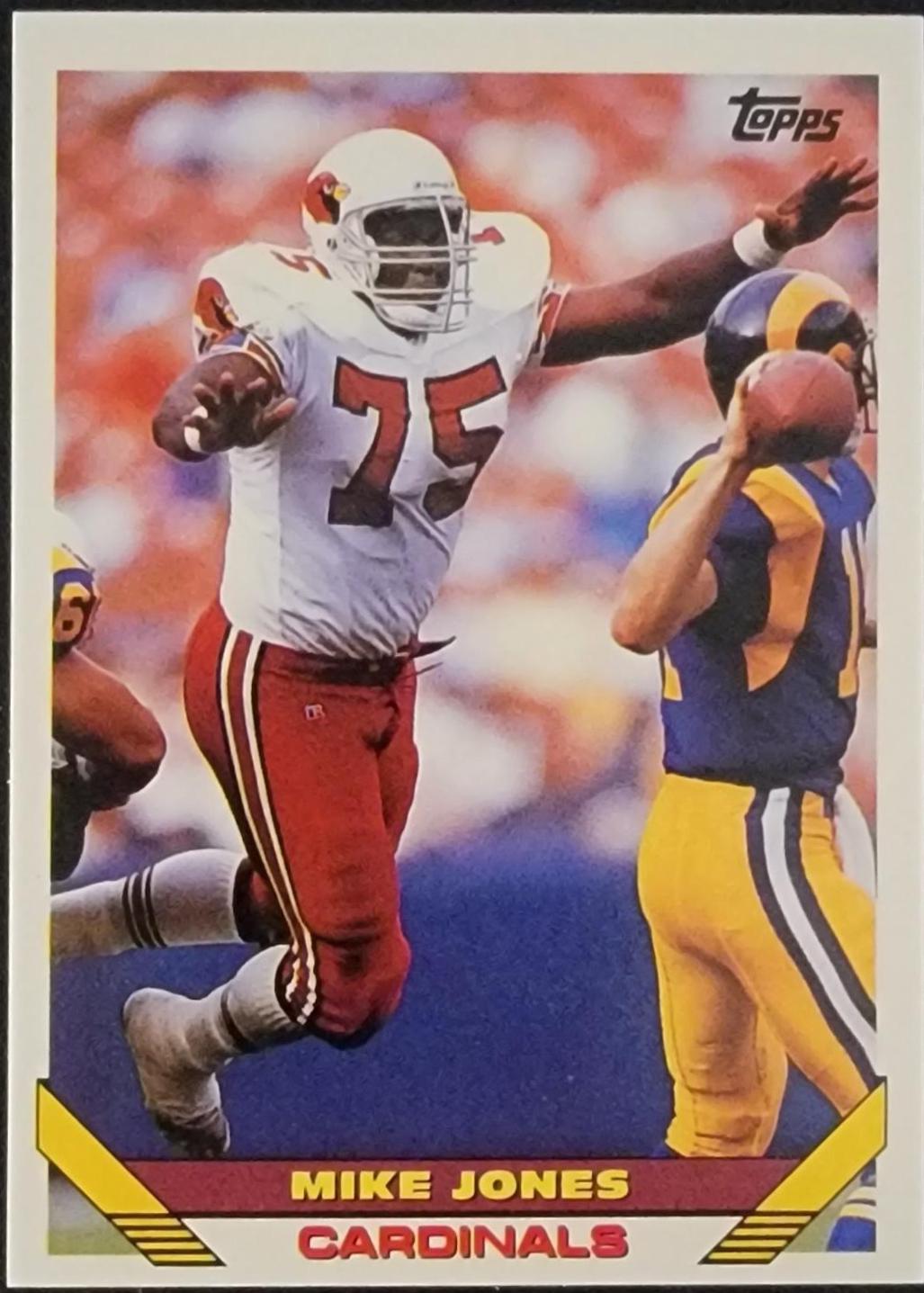 Mike Jones #8 Football Cards 1993 Topps