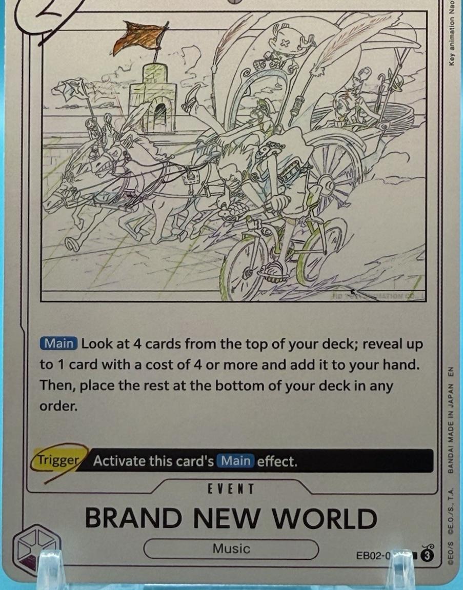 Brand New World EB02-040 One Piece Extra Booster Anime 25th Collection