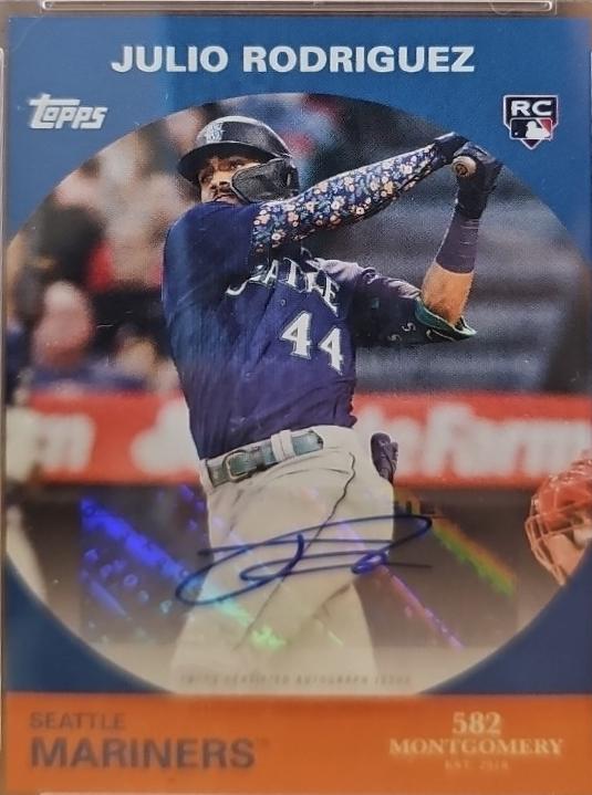 Julio Rodriguez [Autograph] #15A