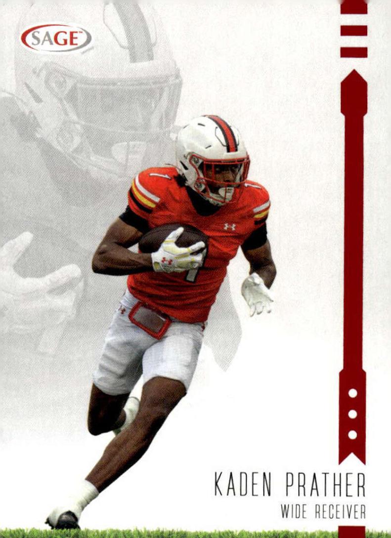 Kaden Prather [Red] #73 Prices | 2025 Sage Hit | Football Cards