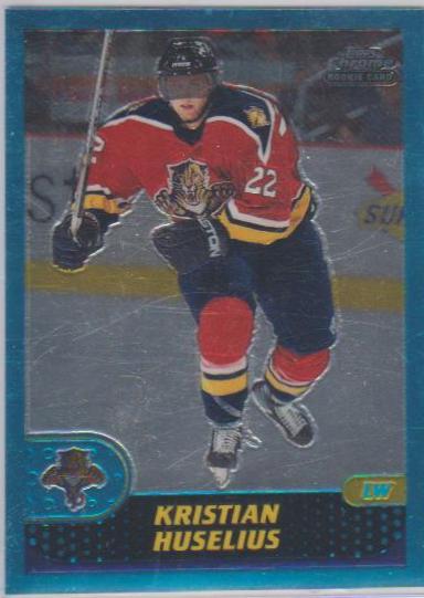 Kristian Huselius #153 Hockey Cards 2001 Topps Chrome