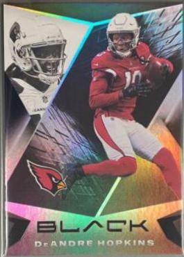 DeAndre Hopkins #3 Football Cards 2021 Panini Black