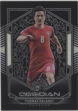 Thomas Delaney #91 2019 Panini Obsidian Soccer