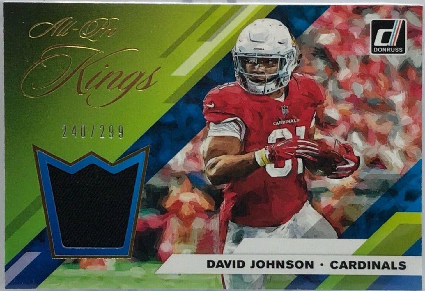 David Johnson #APK 17 Football Cards 2019 Donruss All Pro Kings
