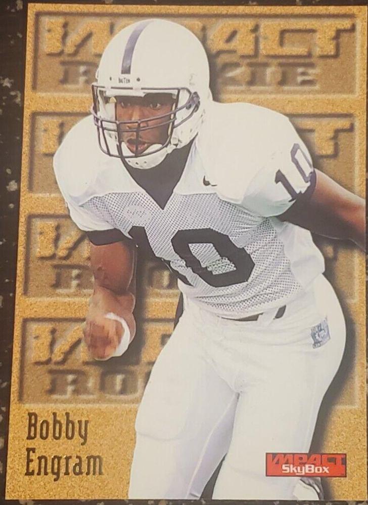Bobby Engram #160 Football Cards 1996 Skybox Impact