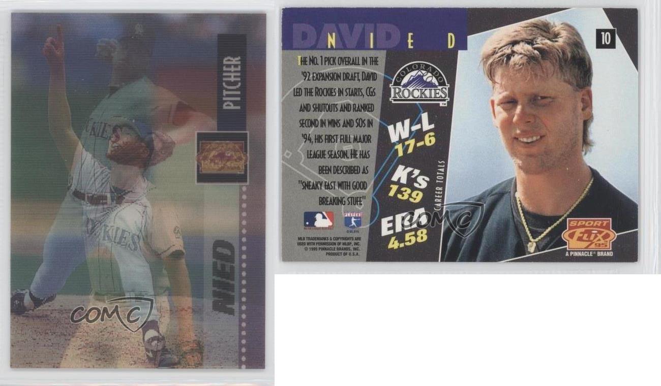David Nied #10 Baseball Cards 1995 Sportflix