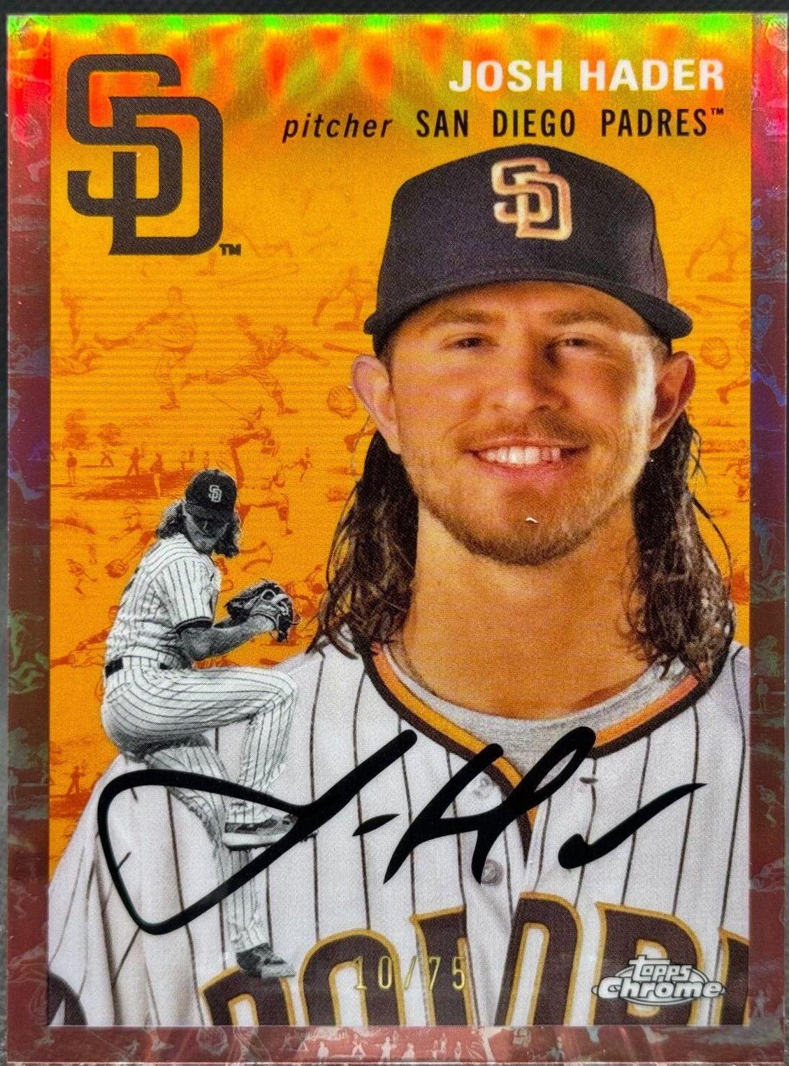 Josh Hader [Cream Rose Gold Refractor] #130