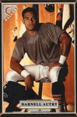 Darnell Autry #25 Football Cards 1997 Topps Gallery