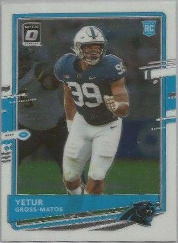 Yetur Gross Matos #113 Football Cards 2020 Panini Donruss Optic
