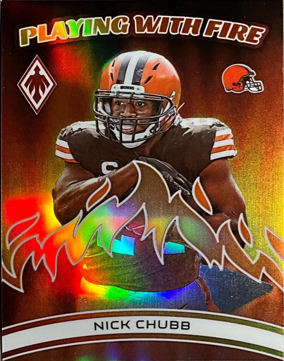 Nick Chubb [Orange] #PWF-6