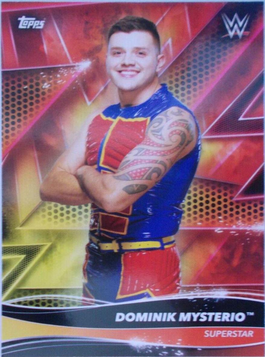 Dominik Mysterio #31 Wrestling Cards 2021 Topps WWE Superstars