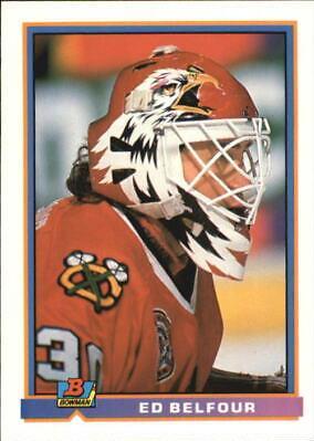 Ed Belfour #390 Hockey Cards 1991 Bowman