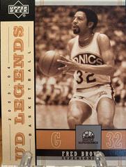 Fred Brown #82 Basketball Cards 2003 Upper Deck Legends Throwback Prices