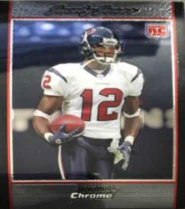 Jacoby Jones #BC105 Football Cards 2007 Bowman Chrome
