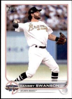 Dansby Swanson #ASG-31 2022 Topps Update All Star Game Baseball