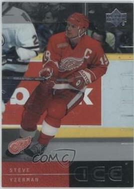 Steve Yzerman #18 Hockey Cards 2000 Upper Deck Ice